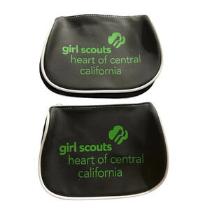 Girl Scout small bag with mirror and stickers 2 sets